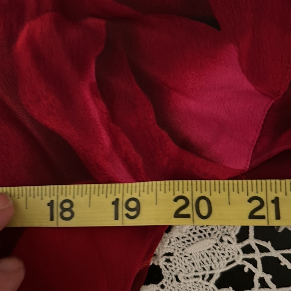 ELLEN Tracy vtg 100% silk floral blouse SZ 4 - Picture 8 of 10